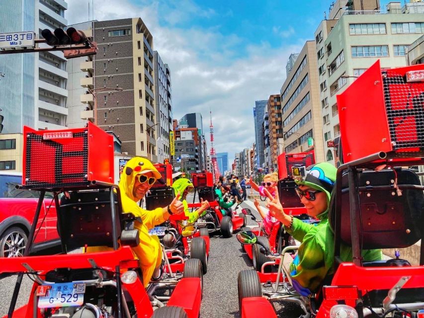 Tokyo: Guided Street Go-Karting Tour in Tokyo Bay - Cancellation Policy and Inclusions
