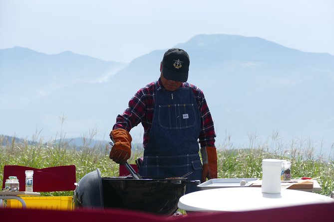 Aka Beef Barbecue to Enjoy in the Superb View of Aso - Private Tour Experience