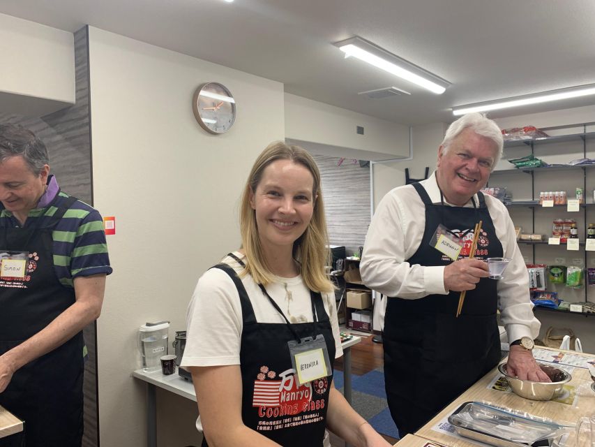 Kyoto: Japanese Udon and Sushi Cooking Class With Tastings - Meeting Point Information