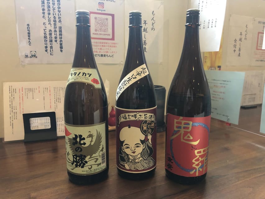 Soba Noodle Making Experience and Tempura, Hokkaido Sakeplan - Additional Information