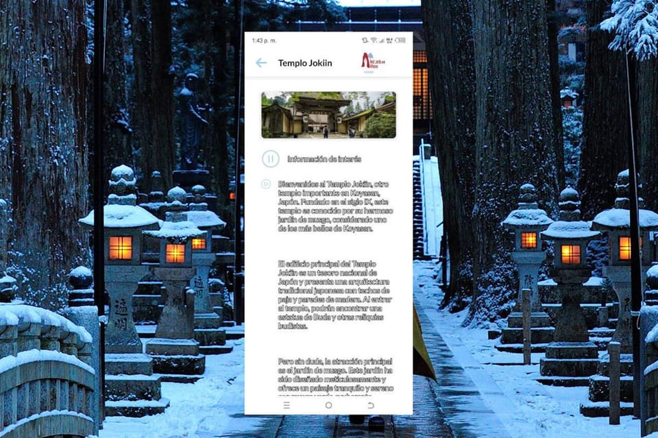 Koyasan Self-Guided Route App With Multi-Language Audioguide - Conclusion