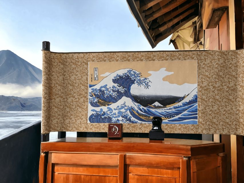 Tokyo : Ukiyo-e Scroll Making Experience - Directions