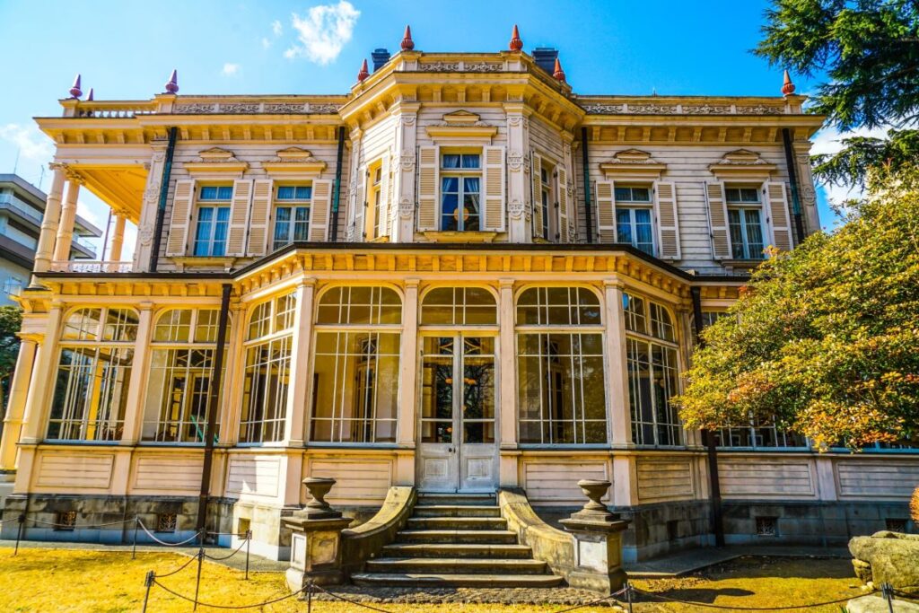 Former Iwasaki Residence Garden Ueno Tokyo