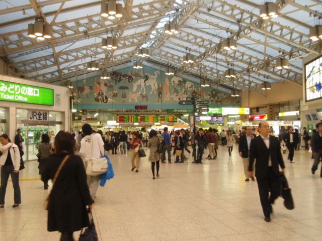 Ueno Station’s Art And Statues