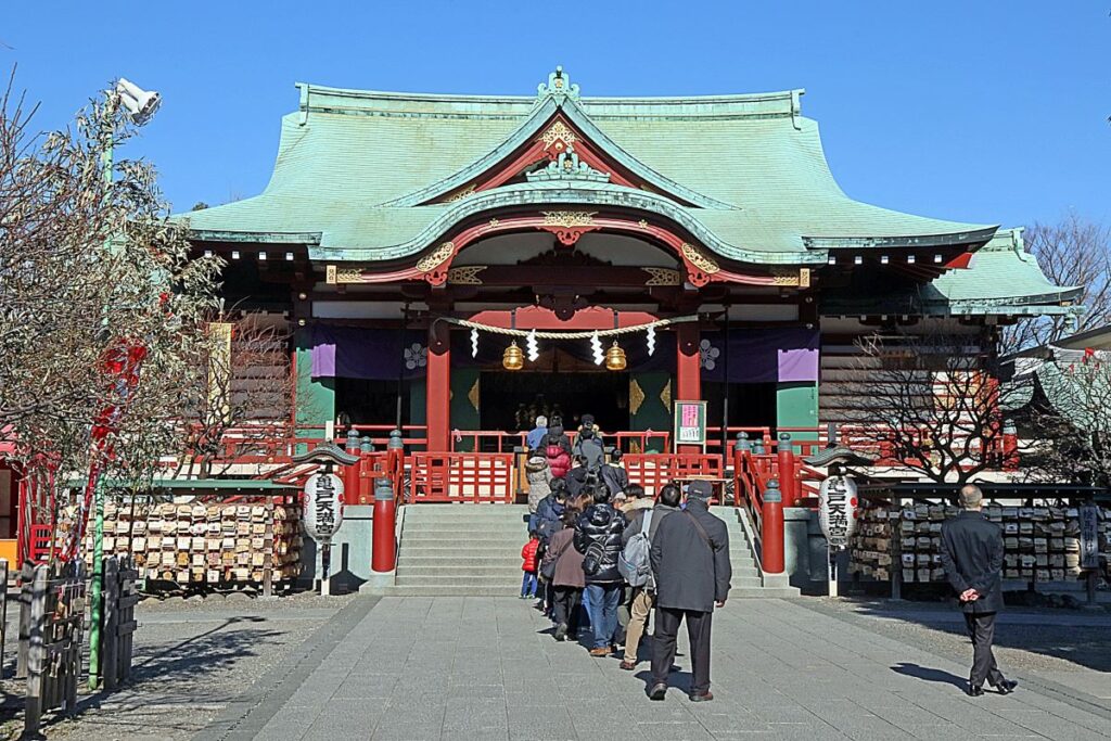 Kameido Tenjin Shrine Koto Tokyo