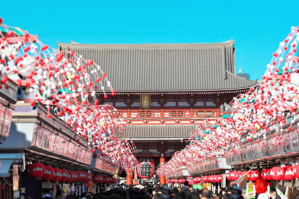 Nakamise Street Sensoji Asakusa