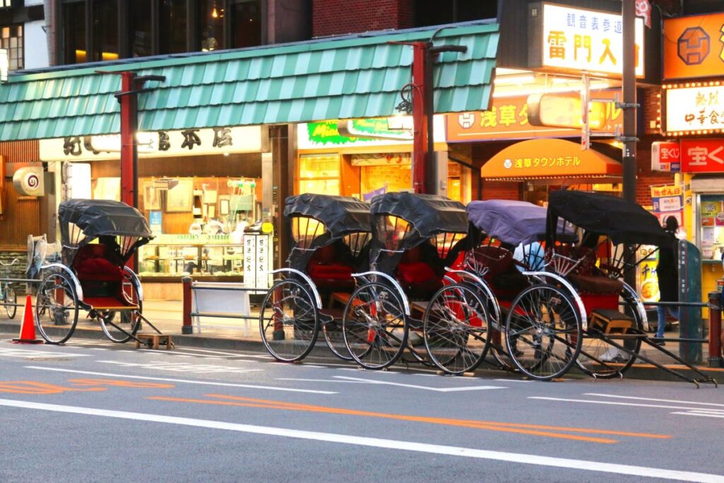 Rikshaw Ride In Asakusa