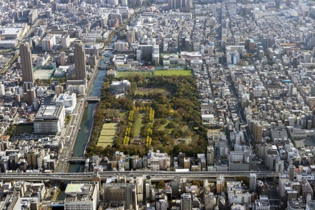 Sarue Onshi Park. Koto Tokyo