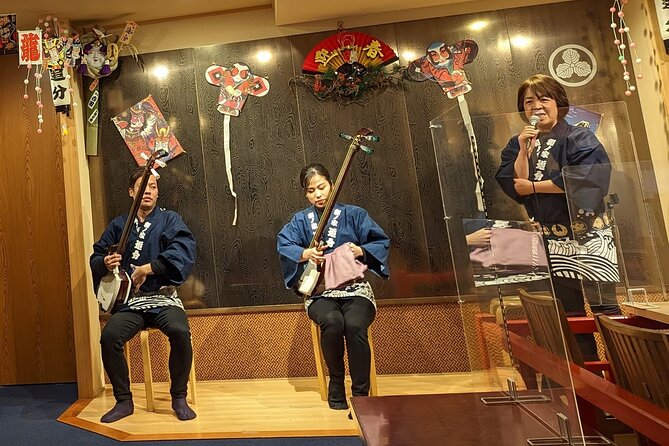 Asakusa: Live Music Performance Over Traditional Dinner - Just The Basics