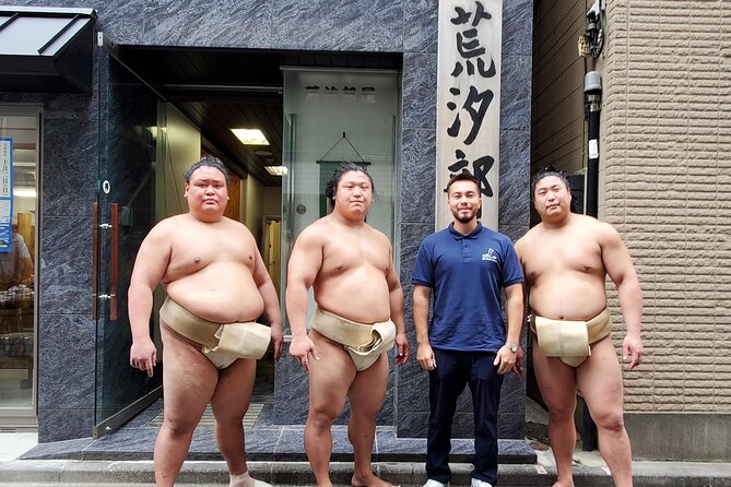 【Stable of Champion】 Sumo Morning Practice & Lunch With Wrestlers - Just The Basics