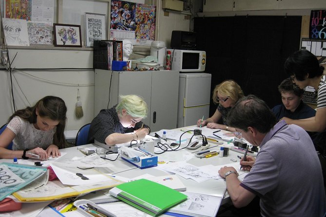 Manga Lesson With a Professional Japanese Manga Artist in Nakano - Just The Basics