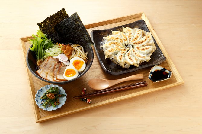 No.1 Ramen and Gyoza Cooking Class in Tokyo Supermarket Tour - Just The Basics