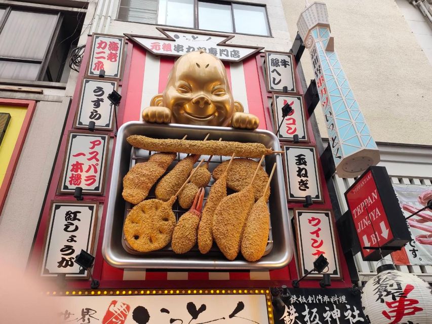 Osaka: Guided Walking Tour to Castle, Shinsekai, & Dotonbori - Key Takeaways