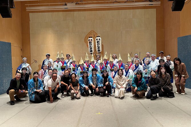 Private Awa Odori & Sushi With Walking City Tour in Koenji - Just The Basics