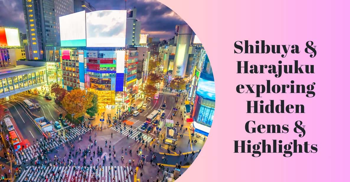 Shibuya & Harajuku Exploring Hidden Gems & Highlights Tour - Detailed Itinerary Stops and Highlights
