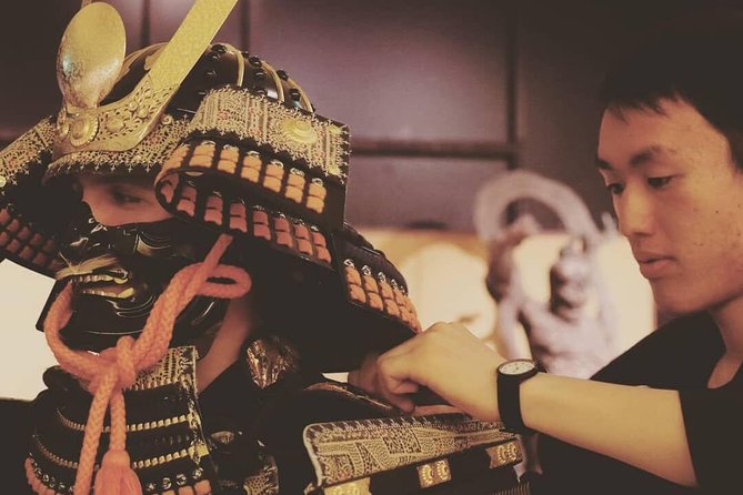Wear Samurai Armor at SAMURAI NINJA MUSEUM TOKYO With Experience - Just The Basics